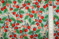 Preview: Designerbaumwollstoff Orchard - Cherry Blossom light blue (10 cm)